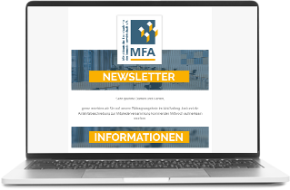 Anmeldung zum MFA Newsletter